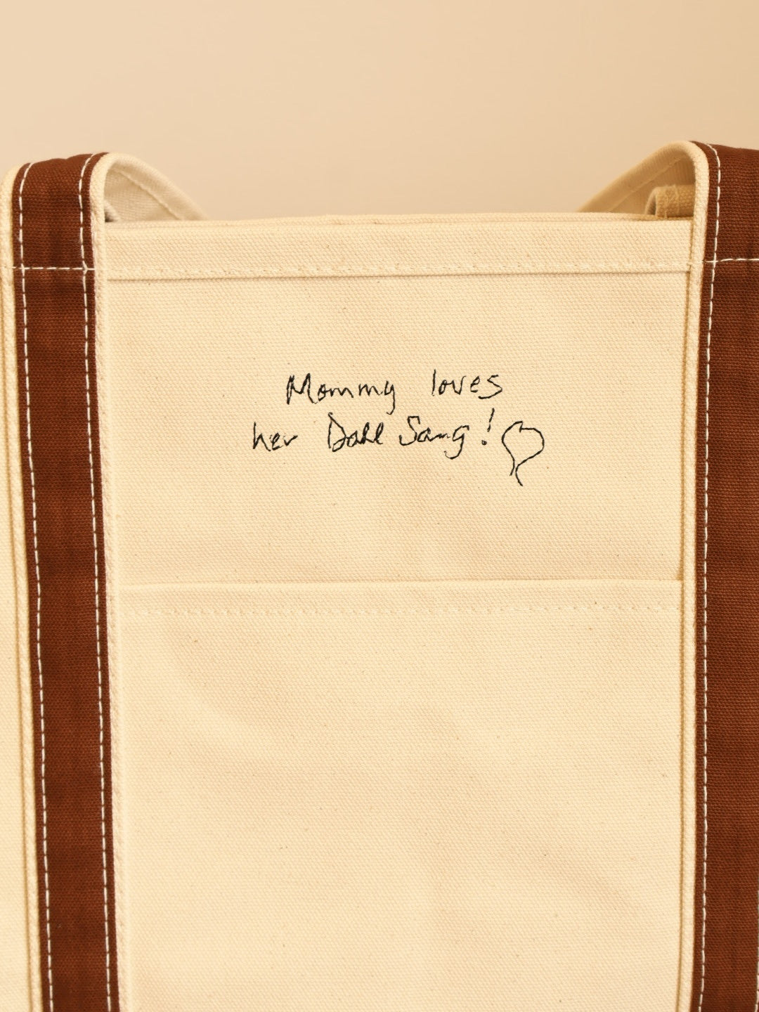 Handwriting Tote - Custom