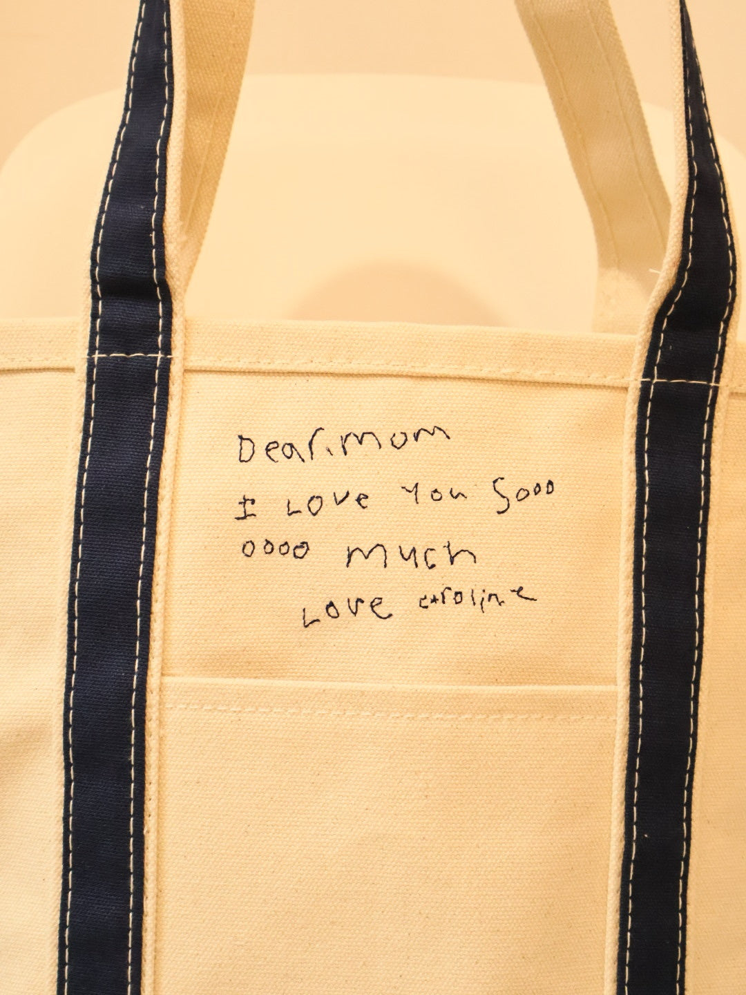 Handwriting Tote - Custom