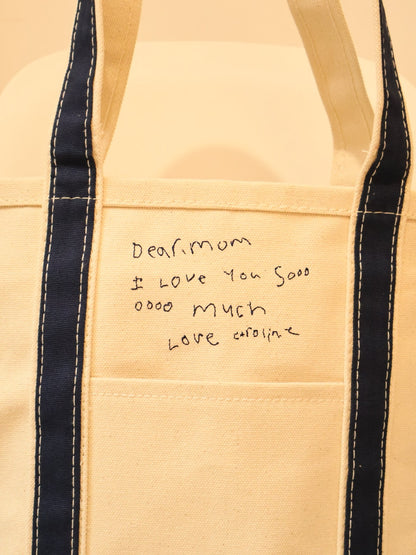 Handwriting Tote - Custom