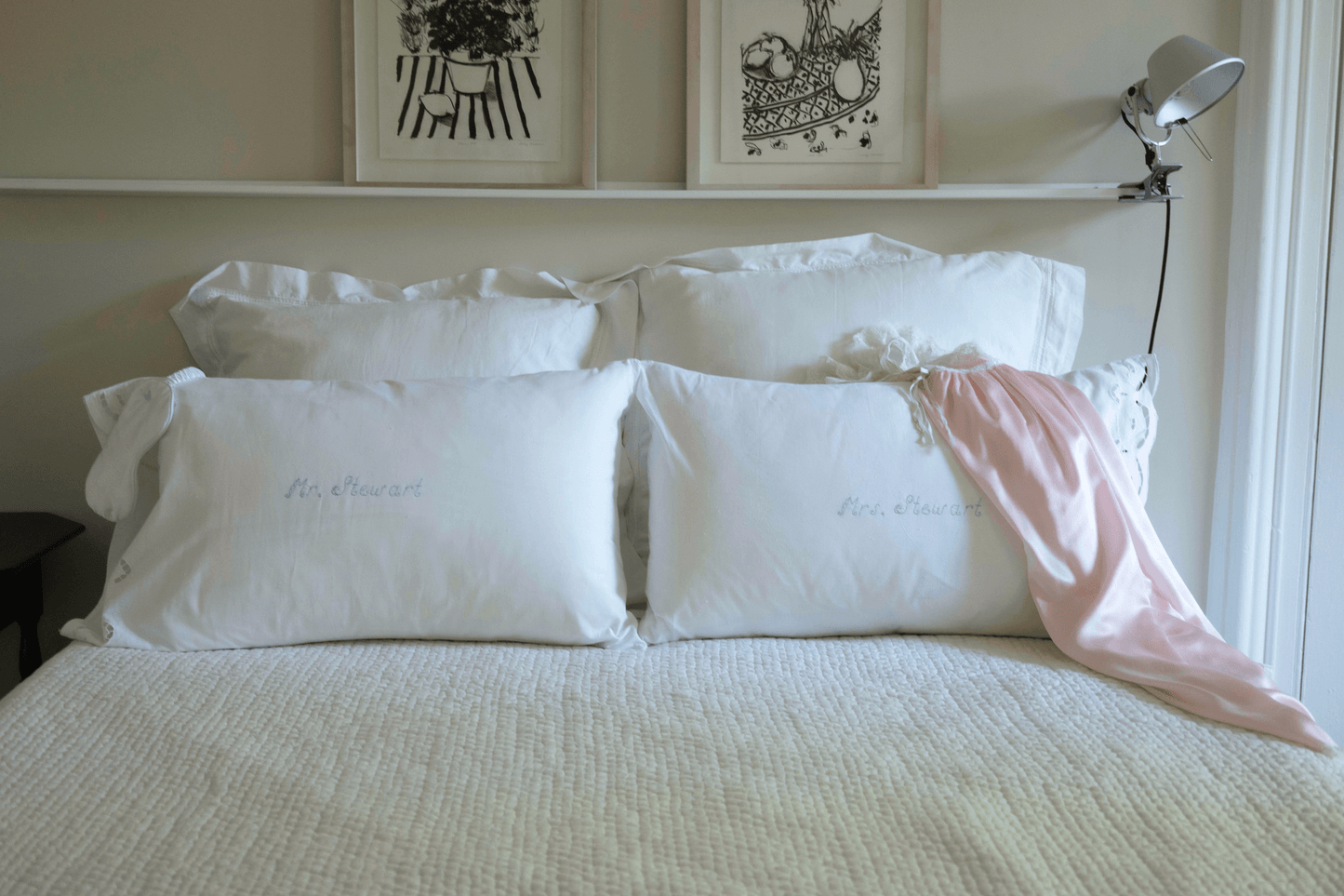 Mr. & Mrs. Pillowcase Set