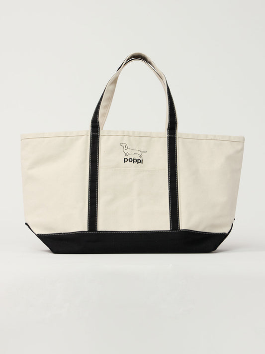 Black Large Tote - Custom