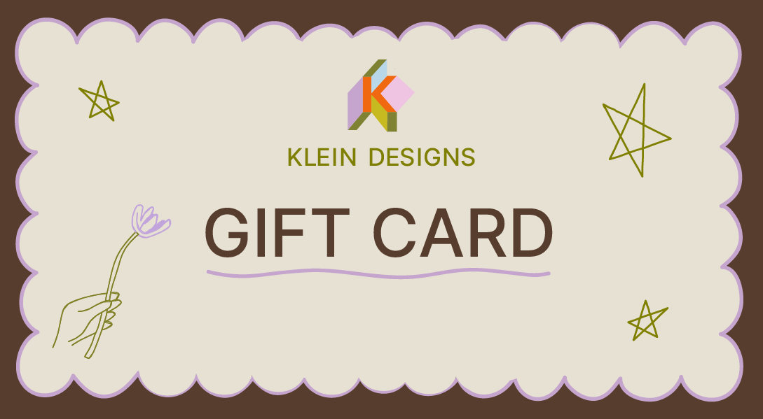 Klein Designs Giftcard