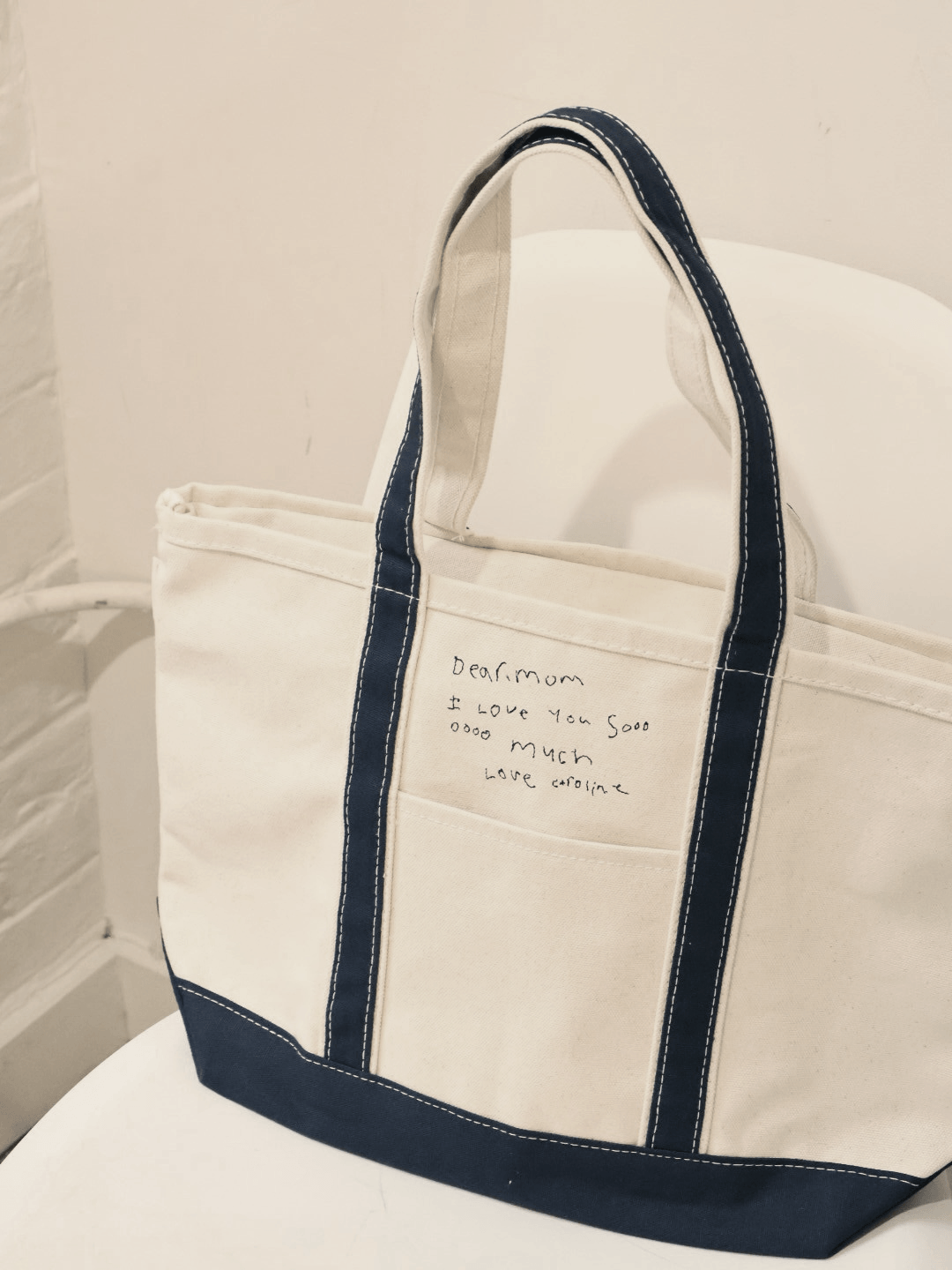 Custom Handwriting Tote