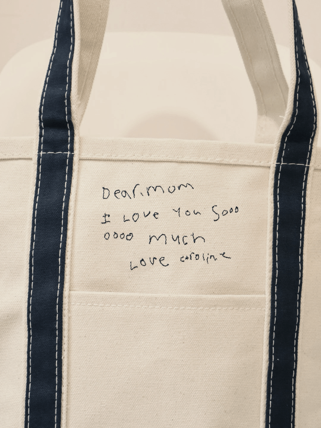 Custom Handwriting Tote