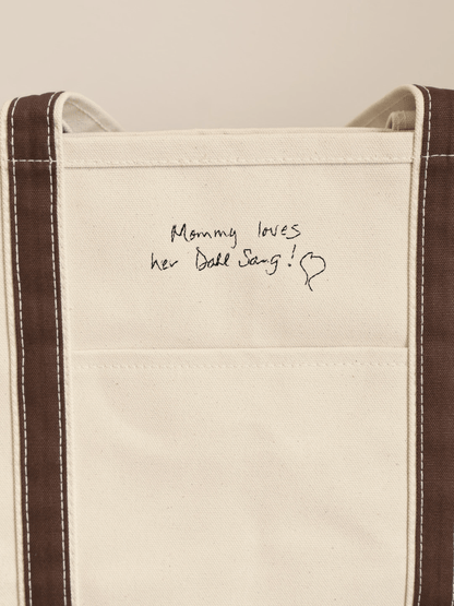 Custom Handwriting Tote