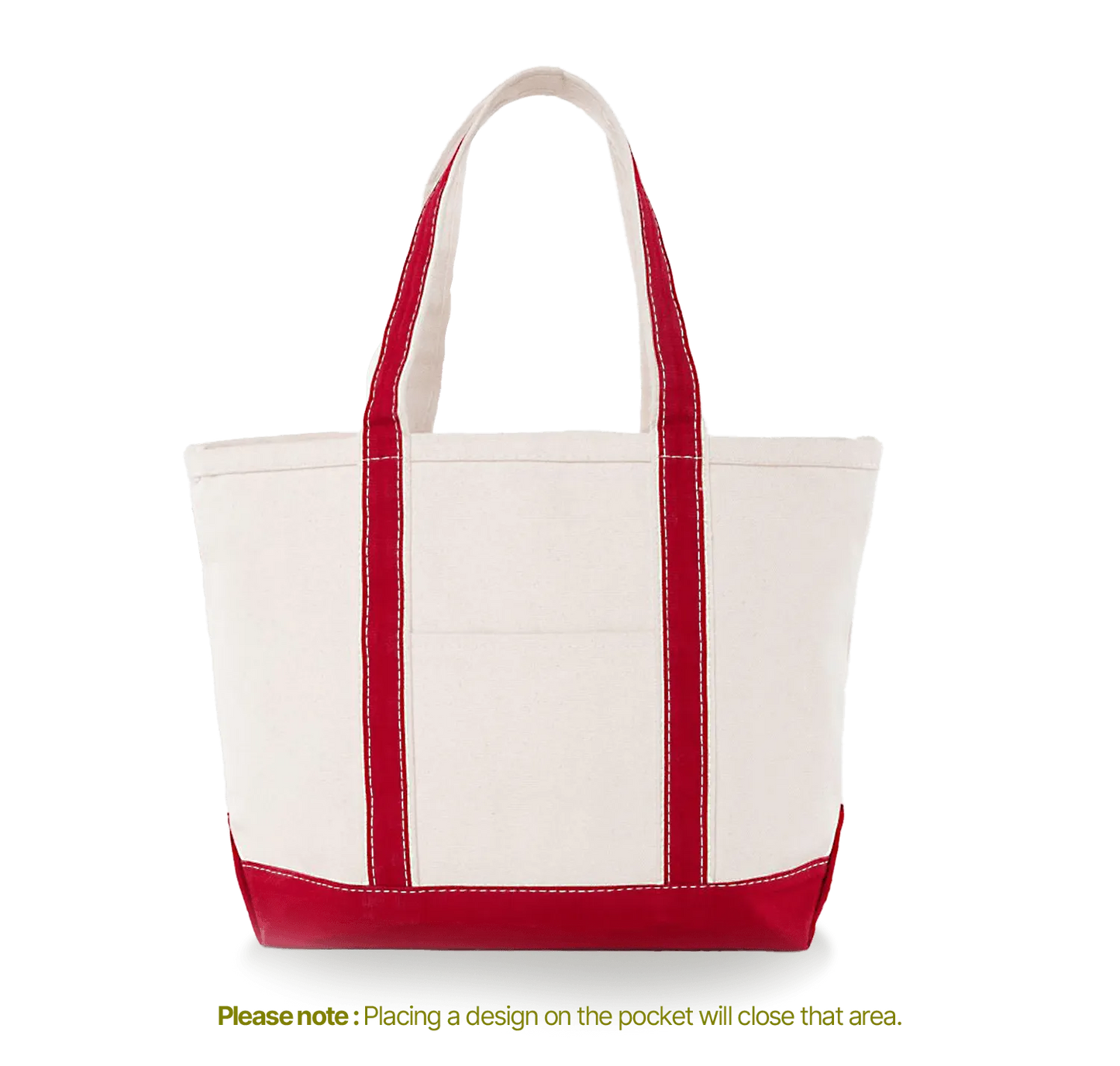 Red Medium Tote - Custom - Customer's Product with price 76.00 ID iAybC3WooDXj8khvQn6_vJKY