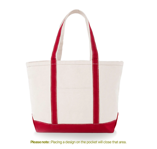 Red Medium Tote - Custom - Customer's Product with price 76.00 ID iAybC3WooDXj8khvQn6_vJKY