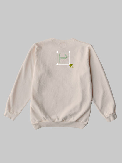 Beige Crewneck - Custom