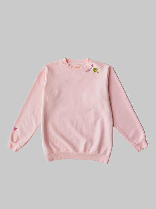 Pink Crewneck - Custom