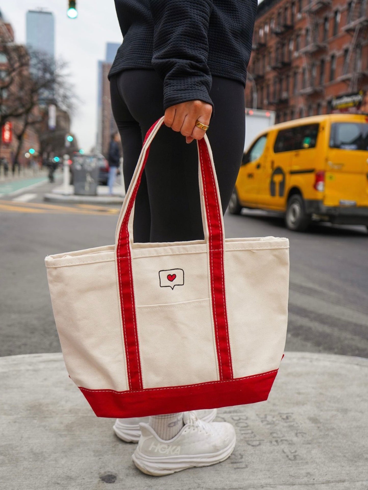Hearts In Tote