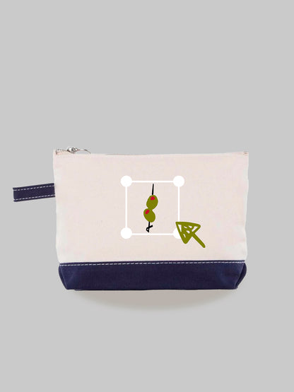 Navy Pouch - Custom