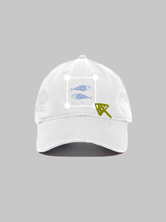 White Baseball Cap - Custom